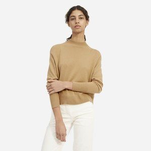Everlane The Cashmere Crop Mockneck